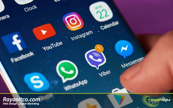 خدمات رایان در زمینه طراحی اپلیکیشن موبایل