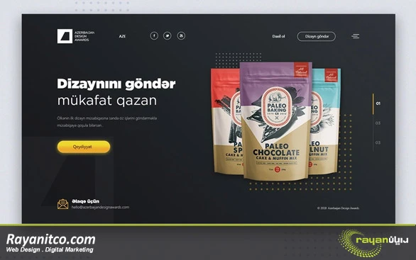 هزینه طراحی سایت در آذربایجان